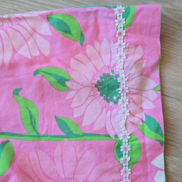 Lilly Pulitzer vintage floral retro mini cotton skirt size 8 - Picture 11 of 15